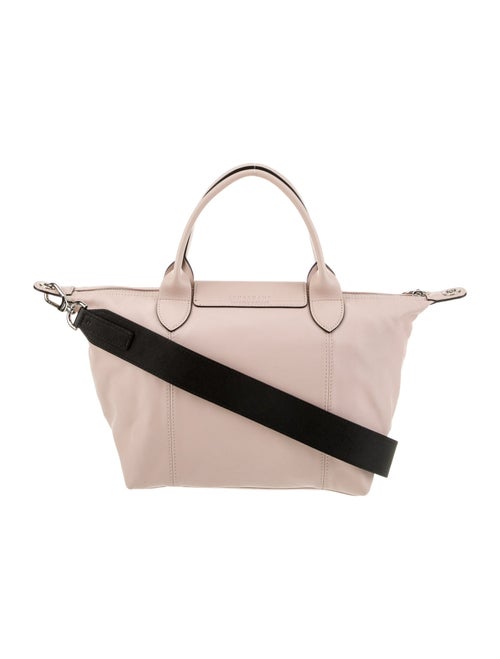 Longchamp Leather Top Handle Bag