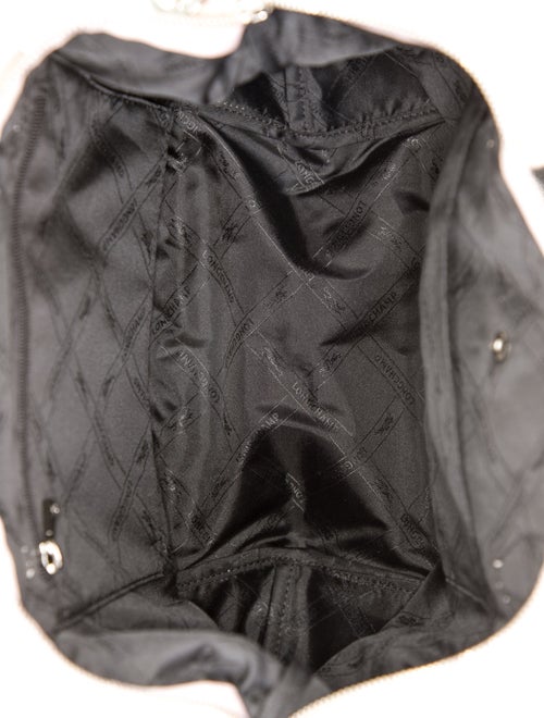 Longchamp Leather Top Handle Bag