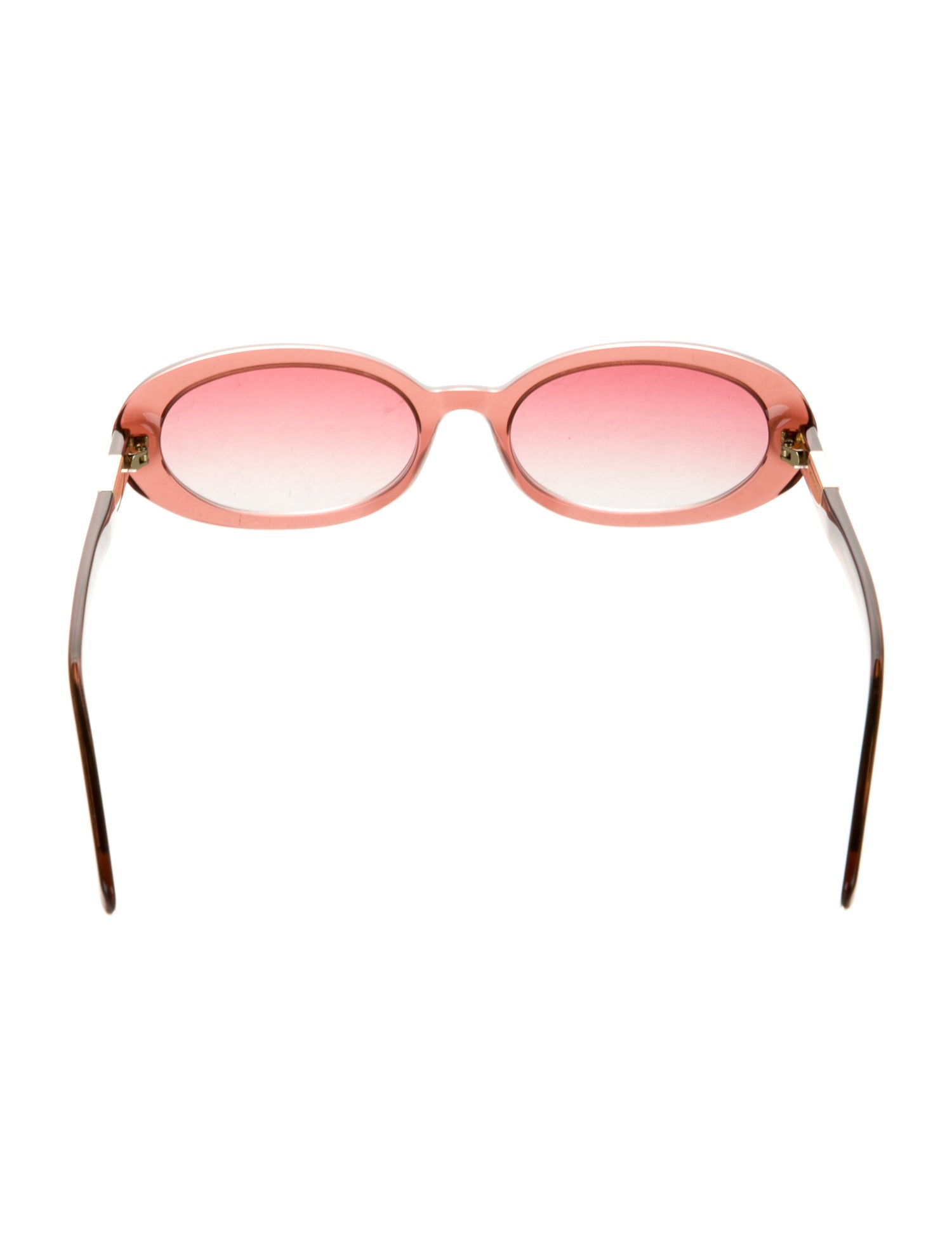 Longchamp Round Gradient Sunglasses