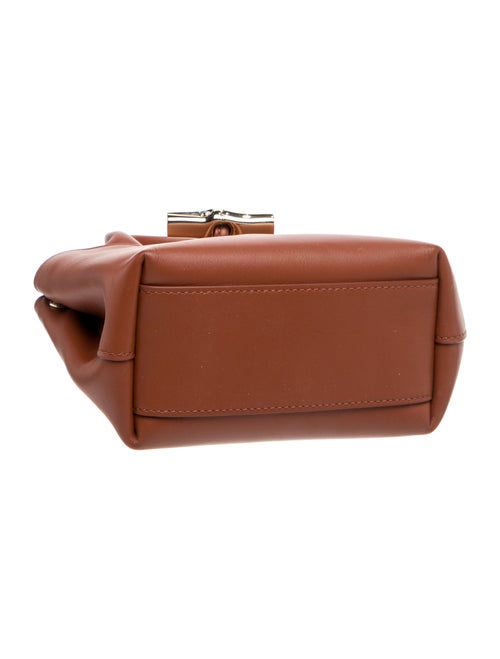 Longchamp Leather Bucket Bag