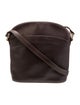 Longchamp Leather Messenger Bag