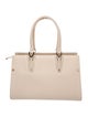 Longchamp Leather Top Handle Bag