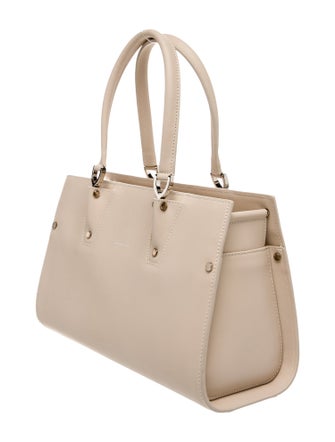 Longchamp Leather Top Handle Bag