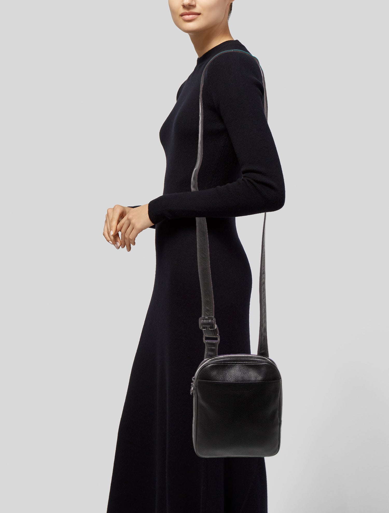 Longchamp Leather Crossbody Bag