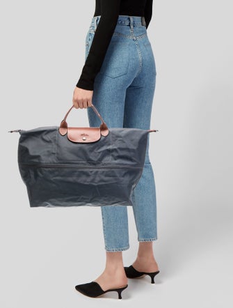 Longchamp Nylon Weekender Bag