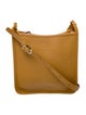 Longchamp Leather Messenger Bag