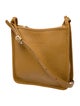 Longchamp Leather Messenger Bag