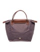 Longchamp Nylon Top Handle Bag