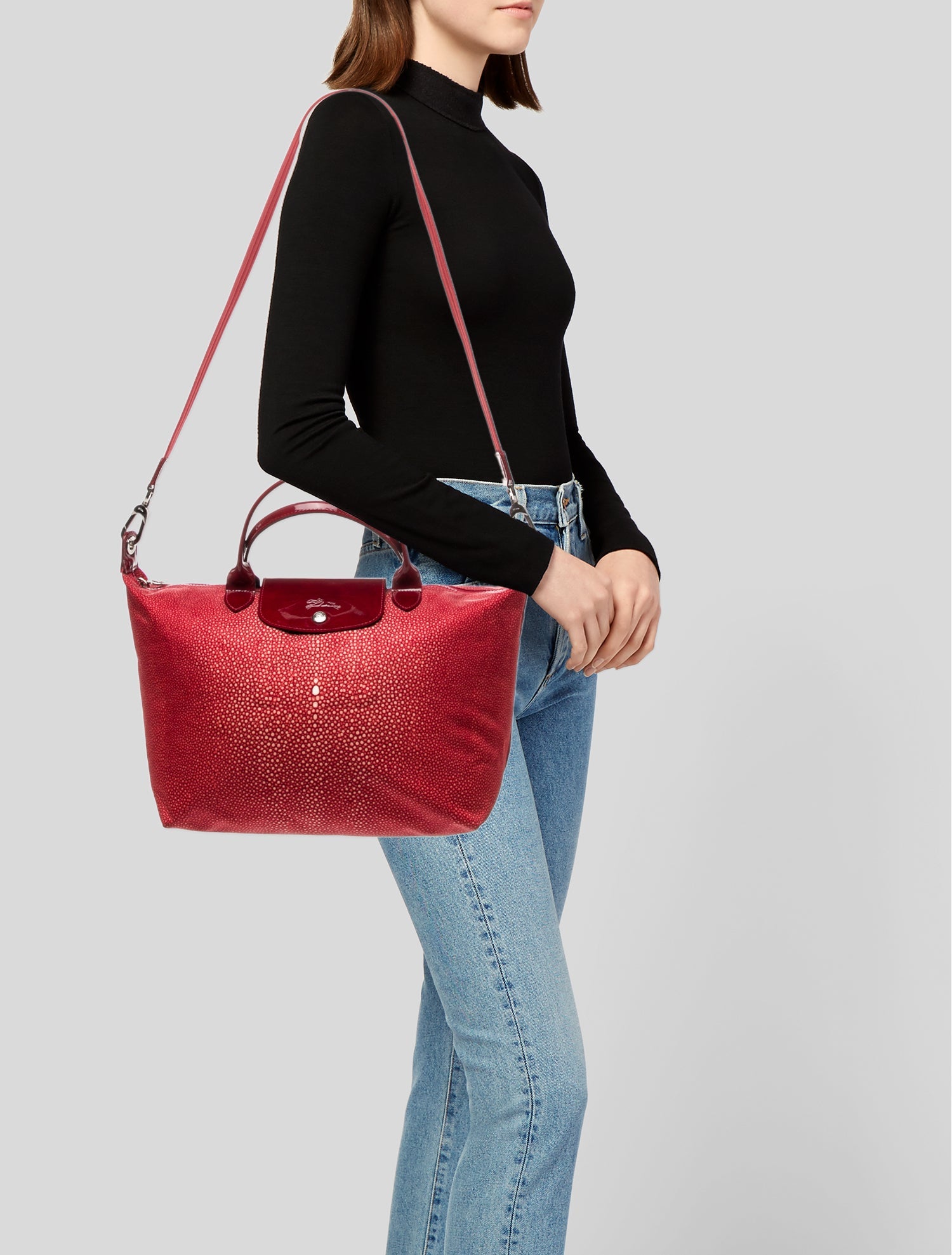 Longchamp Nylon Weekender Bag