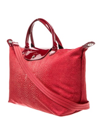 Longchamp Nylon Weekender Bag