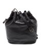 Longchamp Leather Bucket Bag