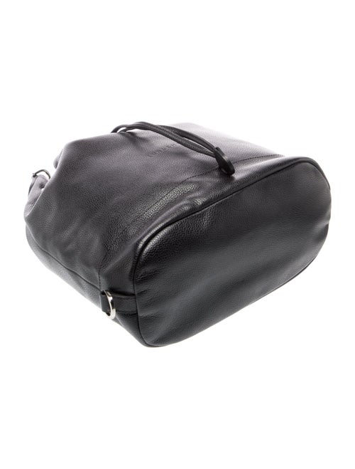 Longchamp Leather Bucket Bag