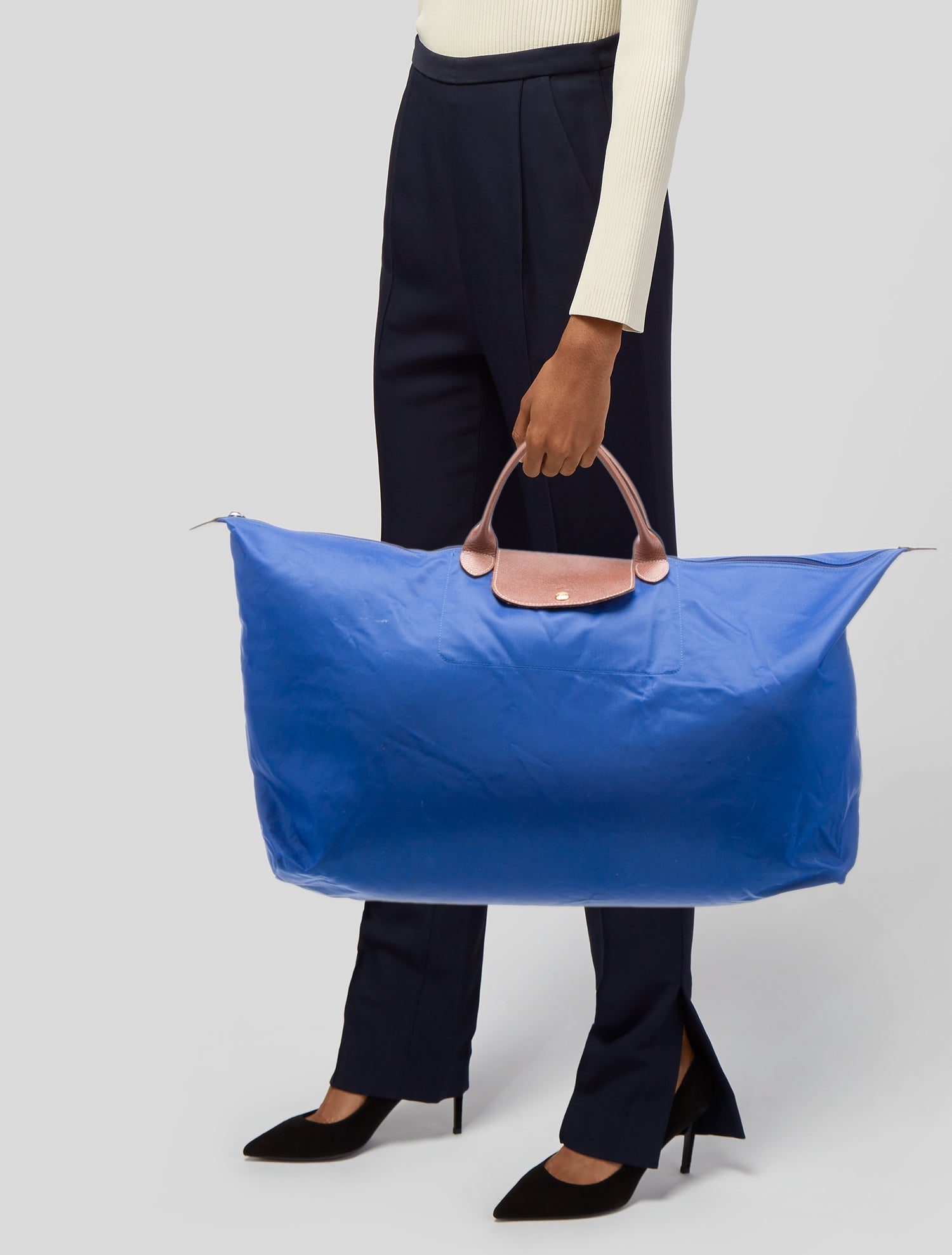 Longchamp Nylon Weekender Bag