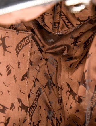 Longchamp Leather Top Handle Bag