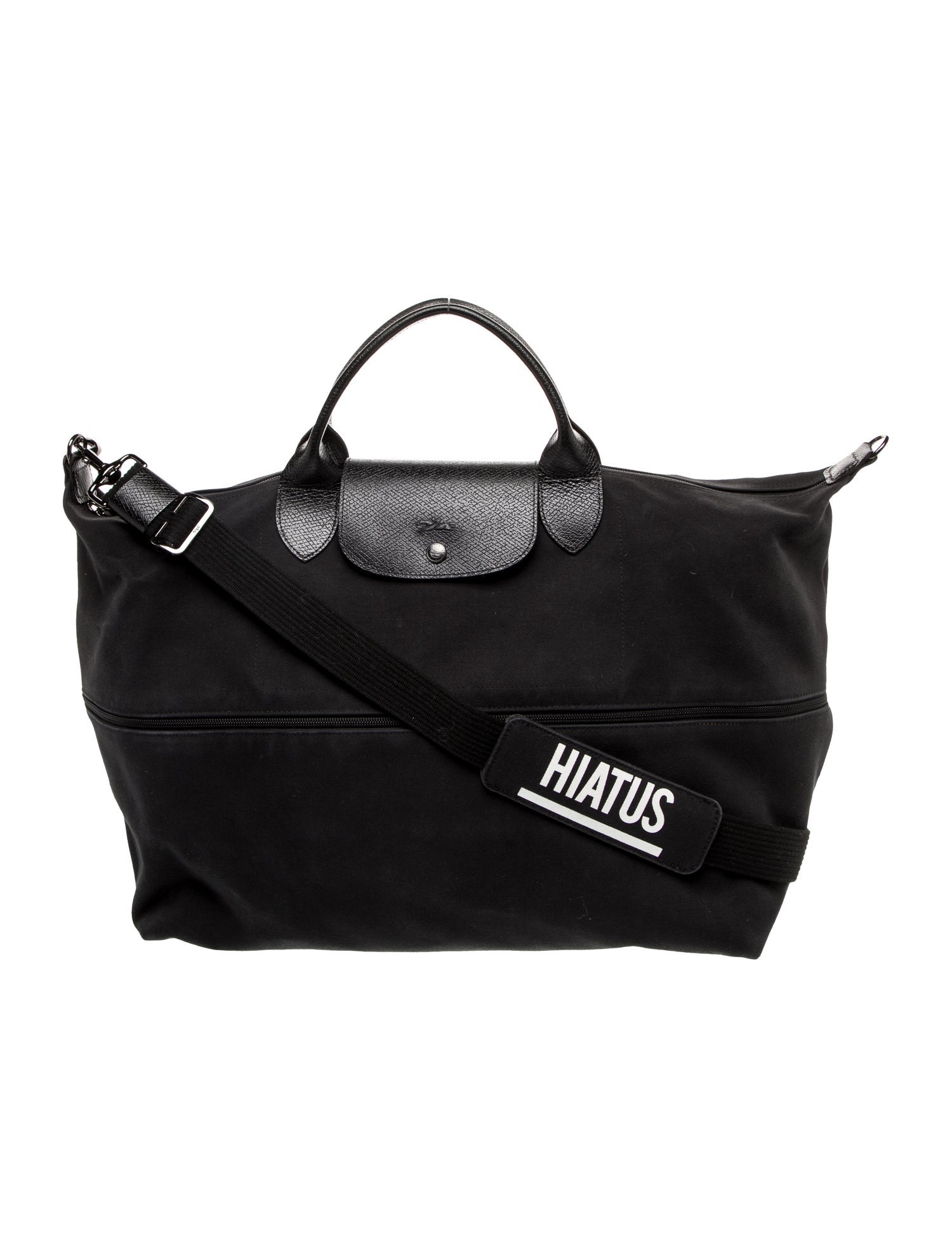 Longchamp Canvas Messenger Bag