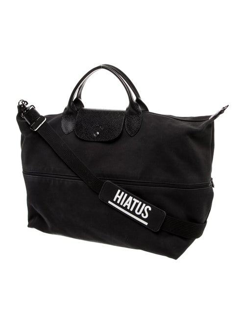 Longchamp Canvas Messenger Bag