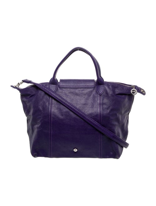Longchamp Leather Top Handle Bag