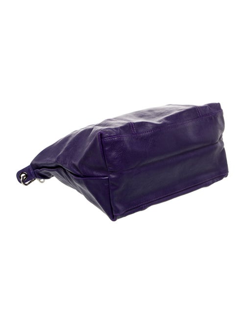 Longchamp Leather Top Handle Bag