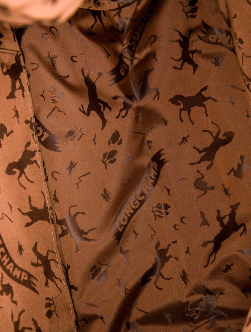 Longchamp Leather Top Handle Bag