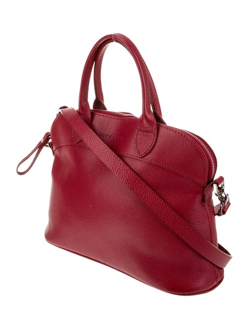 Longchamp Leather Top Handle Bag