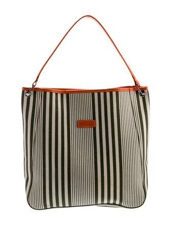 Longchamp Canvas Shoulder Bag