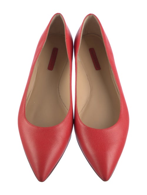 Longchamp Leather Ballet Flats