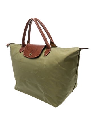 Longchamp Nylon Top Handle Bag