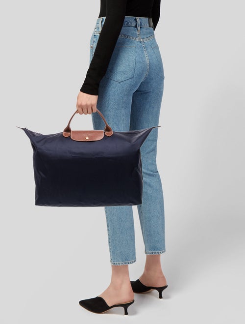 Longchamp Nylon Weekender Bag