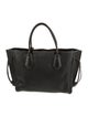 Longchamp Leather Top Handle Bag