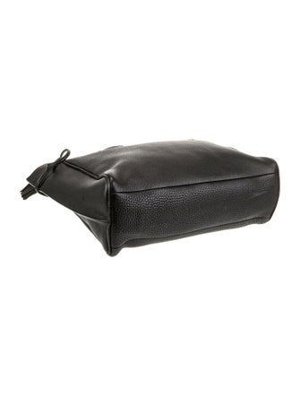 Longchamp Leather Top Handle Bag
