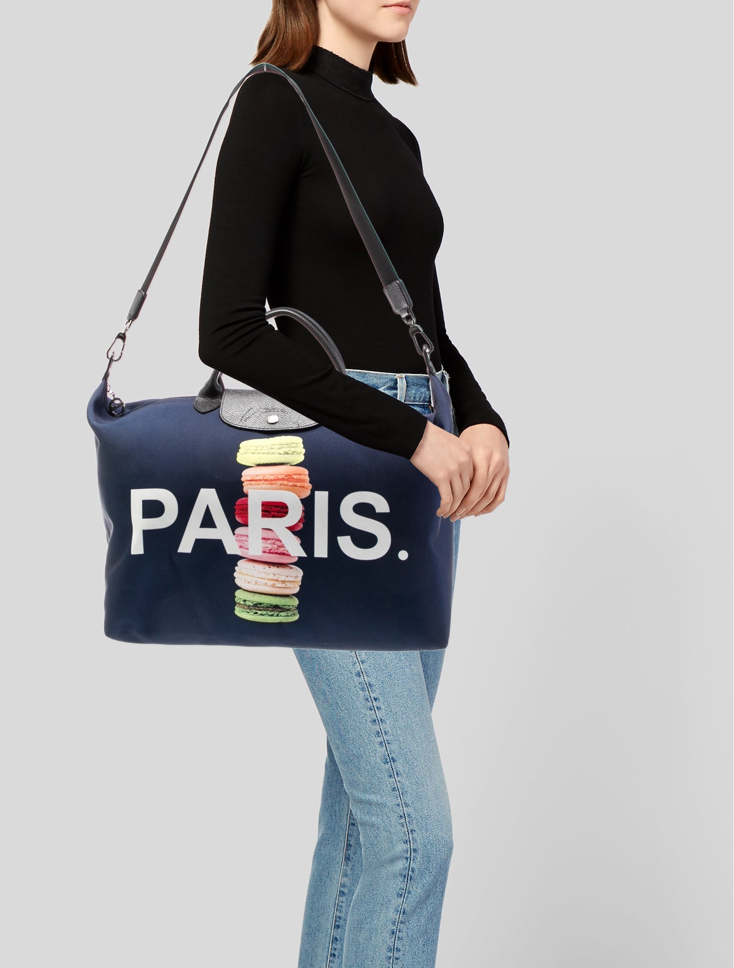 Longchamp Nylon Weekender Bag