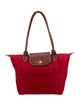 Longchamp Nylon Top Handle Bag