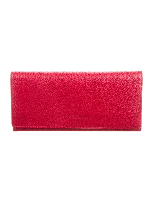 Longchamp Leather Continental Wallet