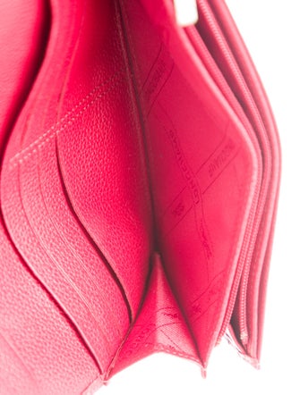 Longchamp Leather Continental Wallet
