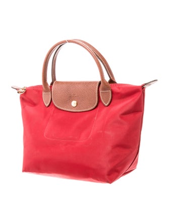 Longchamp Nylon Top Handle Bag
