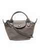 Longchamp Leather Top Handle Bag
