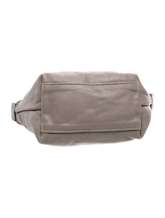 Longchamp Leather Top Handle Bag