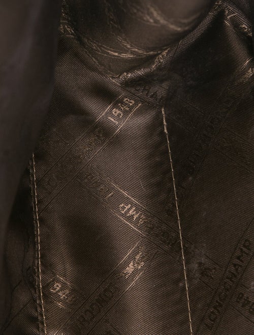 Longchamp Leather Top Handle Bag