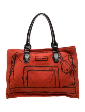 Longchamp Canvas Tote