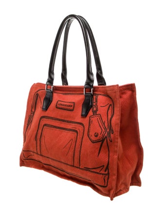 Longchamp Canvas Tote