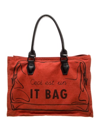 Longchamp Canvas Tote