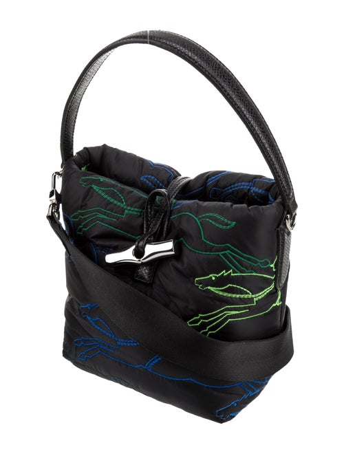 Longchamp Nylon Top Handle Bag