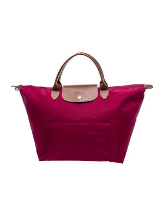 Longchamp Nylon Top Handle Bag