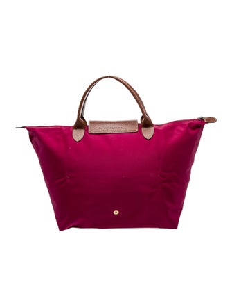 Longchamp Nylon Top Handle Bag