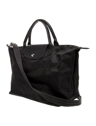 Longchamp Nylon Top Handle Bag