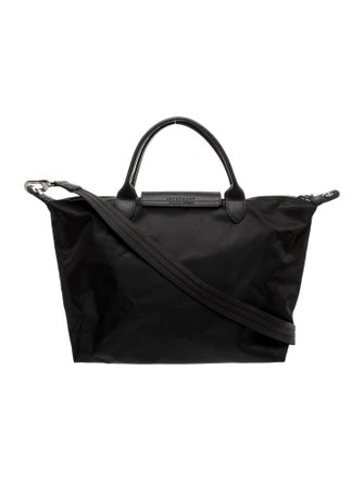 Longchamp Nylon Top Handle Bag
