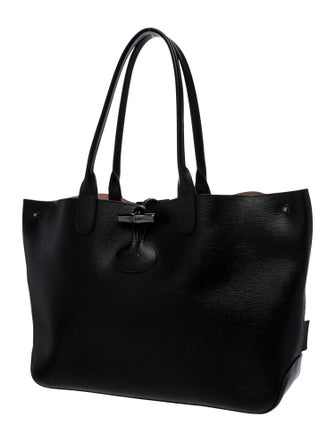 Longchamp Leather Reversable Tote