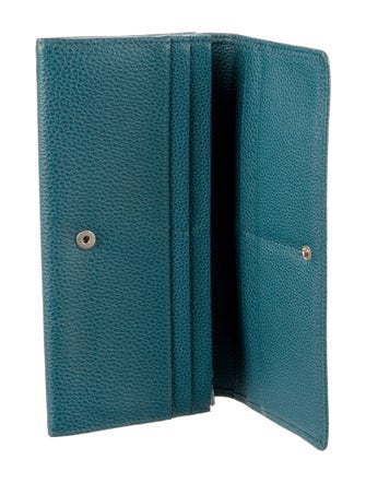 Longchamp Leather Continental Wallet