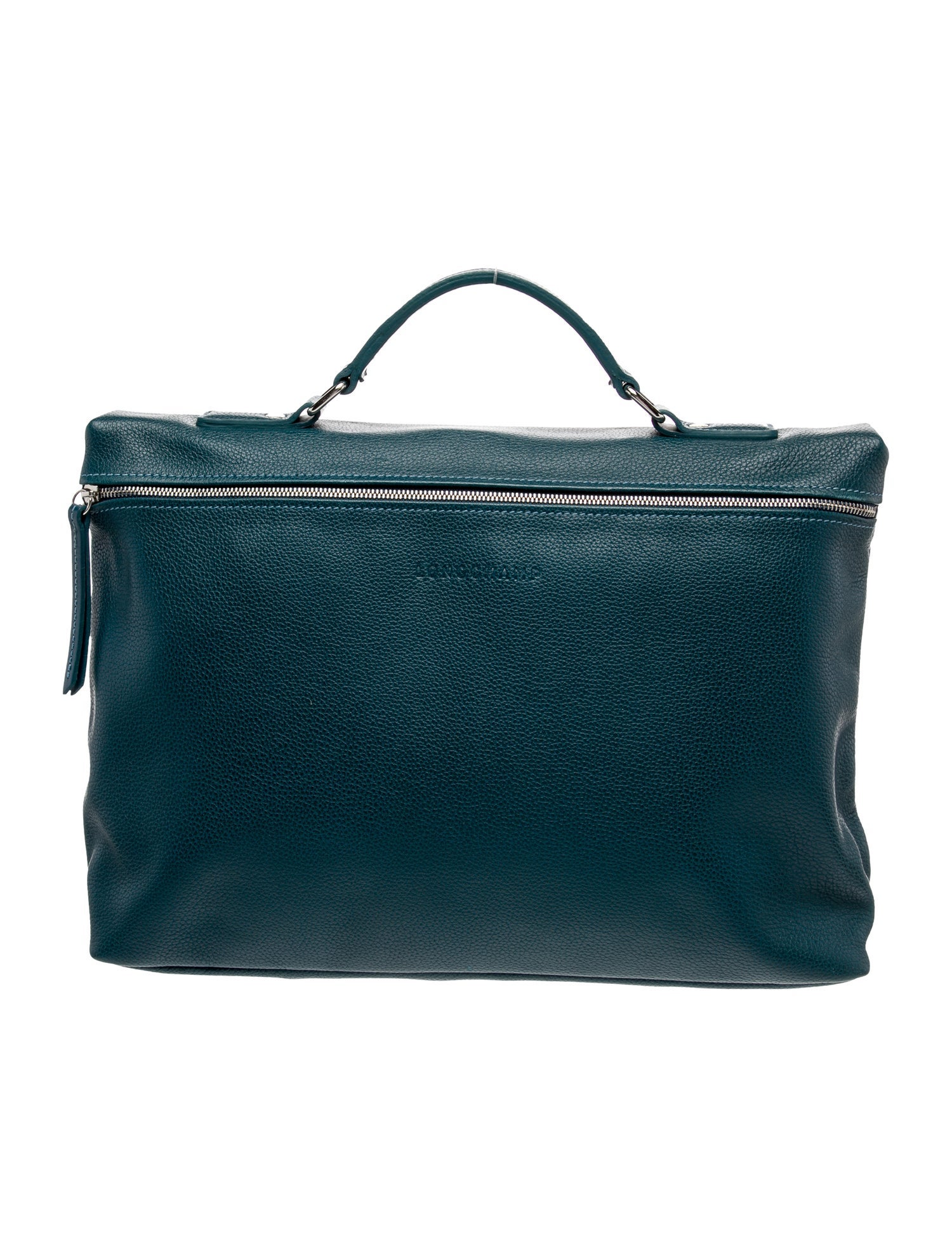 Longchamp Leather Top Handle Bag