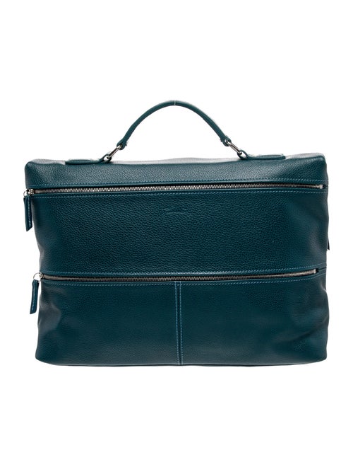 Longchamp Leather Top Handle Bag